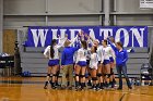 Volleyball vs MHC  Wheaton Women's Volleyball vs Mount Holyoke College. - Photo by Keith Nordstrom : Wheaton, Volleyball